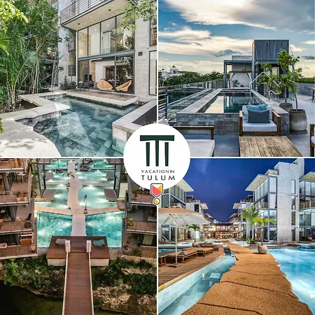Unique 1Br Swim Up Cenote, And Gym Apartment